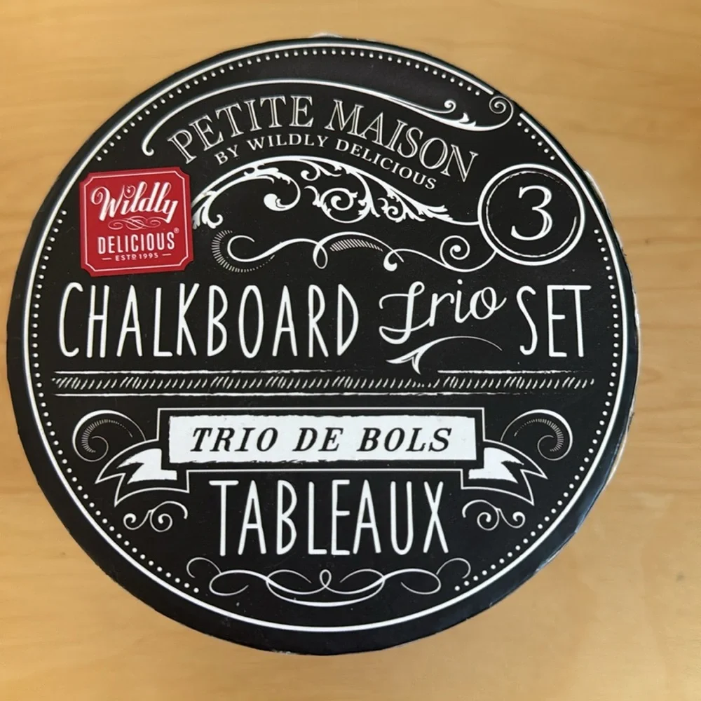 Chalkboard Trio Set